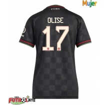 Camiseta Bayern Munich Michael Olise #17 Tercera Equipación para mujer 2025-26 manga corta